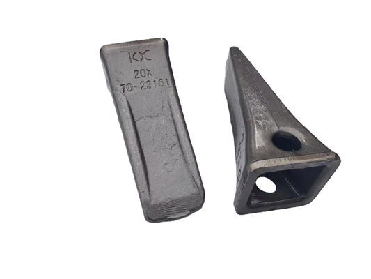 Kobelco Series Forged Bucket Teeth 20X-70-23161 قطع غيار ماكينات نقل التربة
