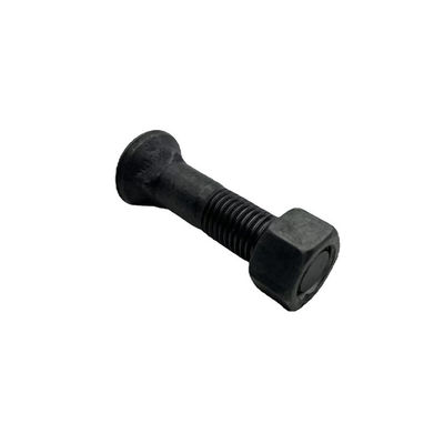 OEM ODM 12.9 Bulldozer Track Bolts Excavator Track Parts اللون الأسود
